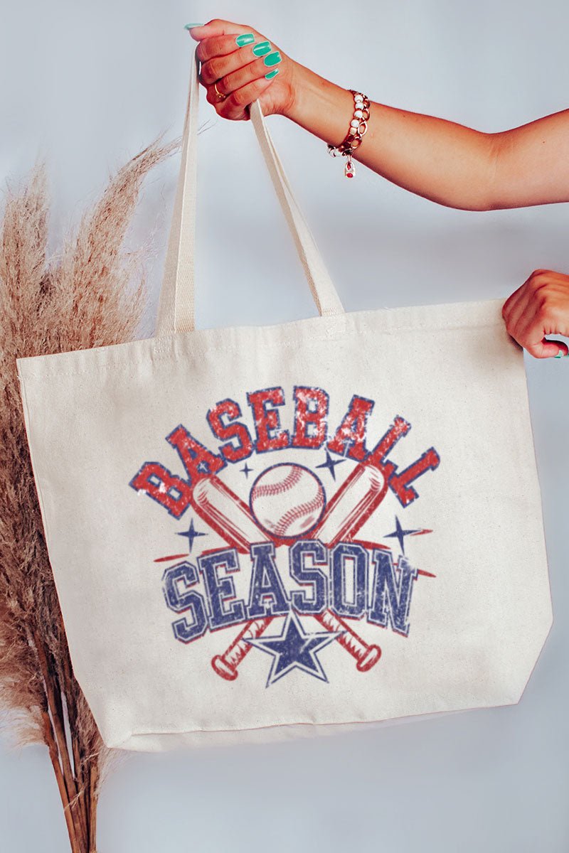 Diamond Days Canvas Jumbo Tote - Wholesale Accessory Market