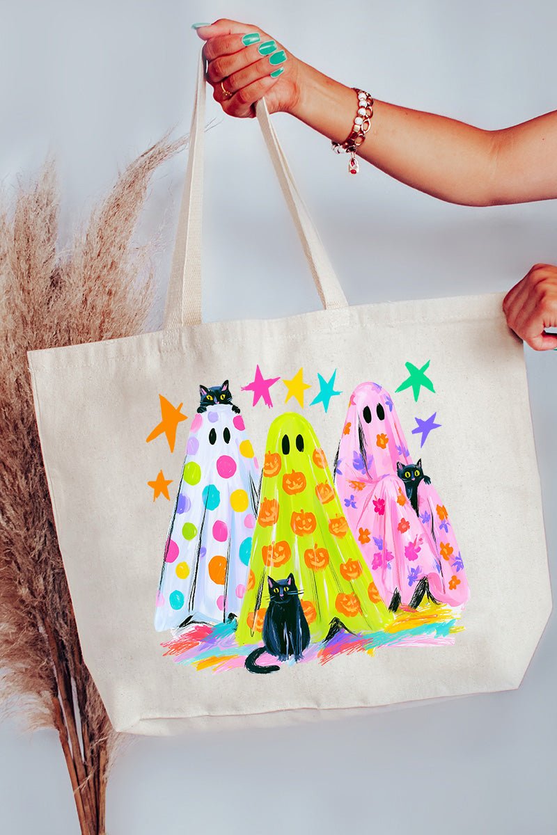 Neon Night Spirits Canvas Jumbo Tote - Wholesale Accessory Market