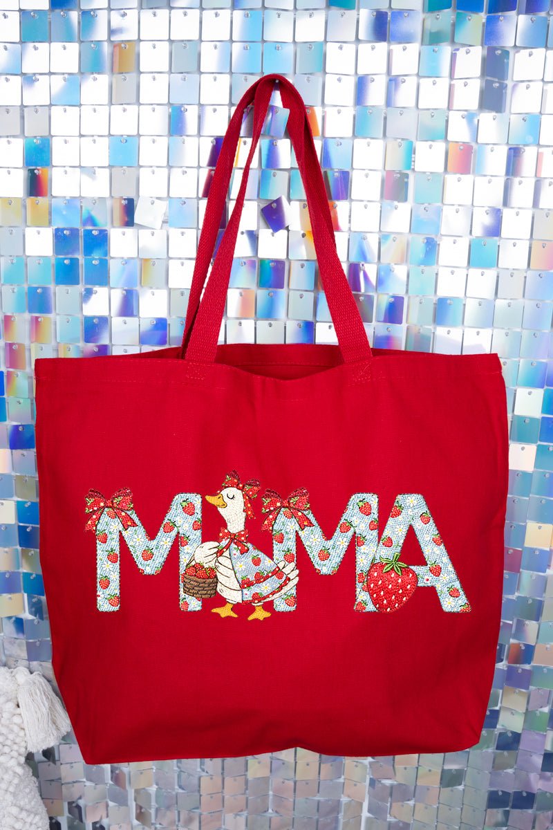 Gooseberry Mama Canvas Jumbo Tote - Wholesale Accessory Market