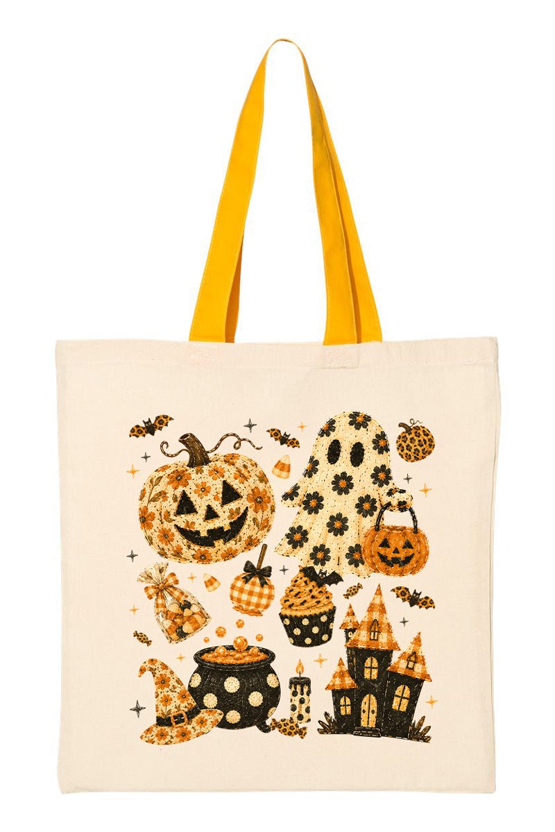 Boo & Bloom Medium Canvas Tote - Wholesale Accessory Market