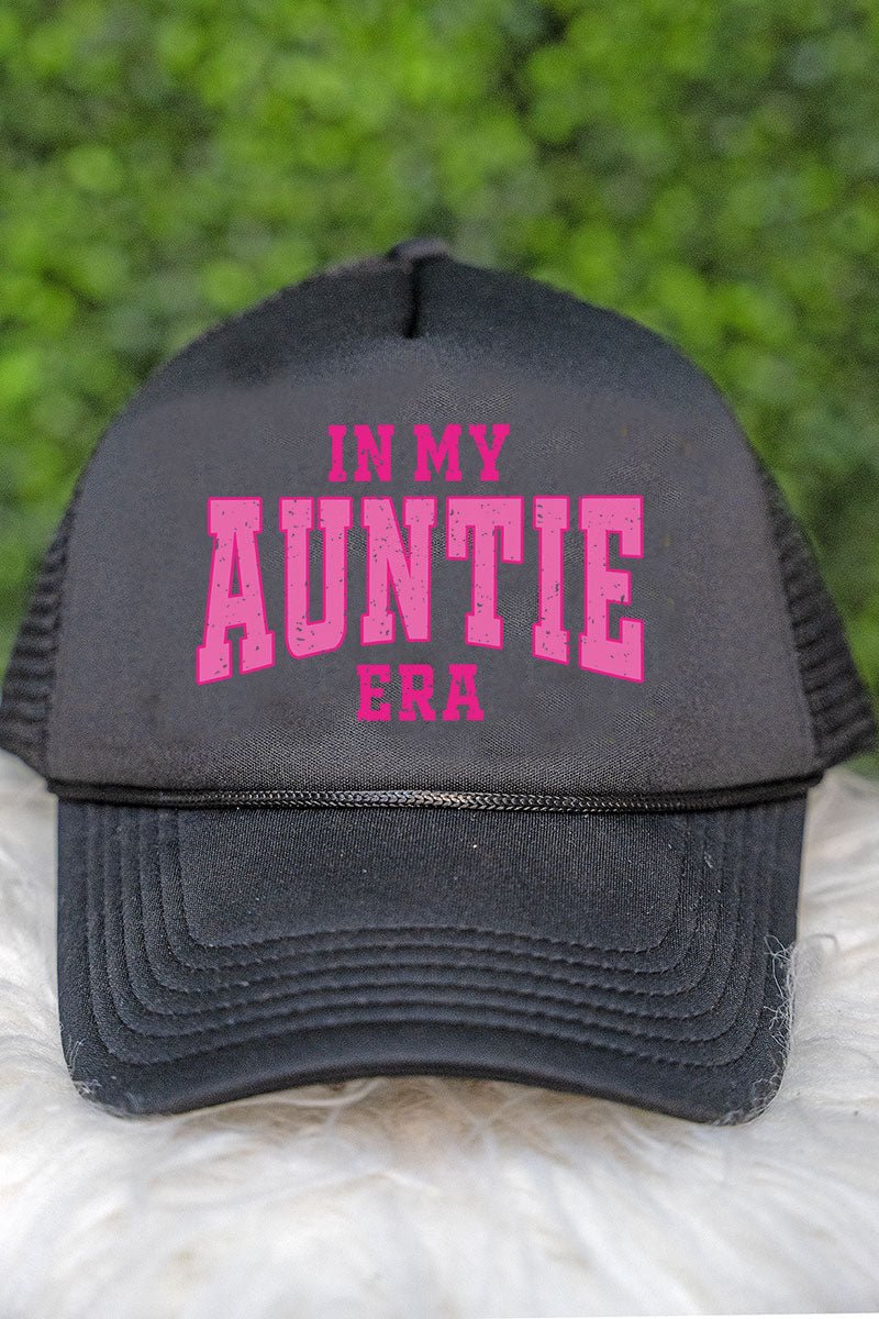 In My Auntie Era Foam Mesh Back Trucker Cap - Wholesale Accessory Market