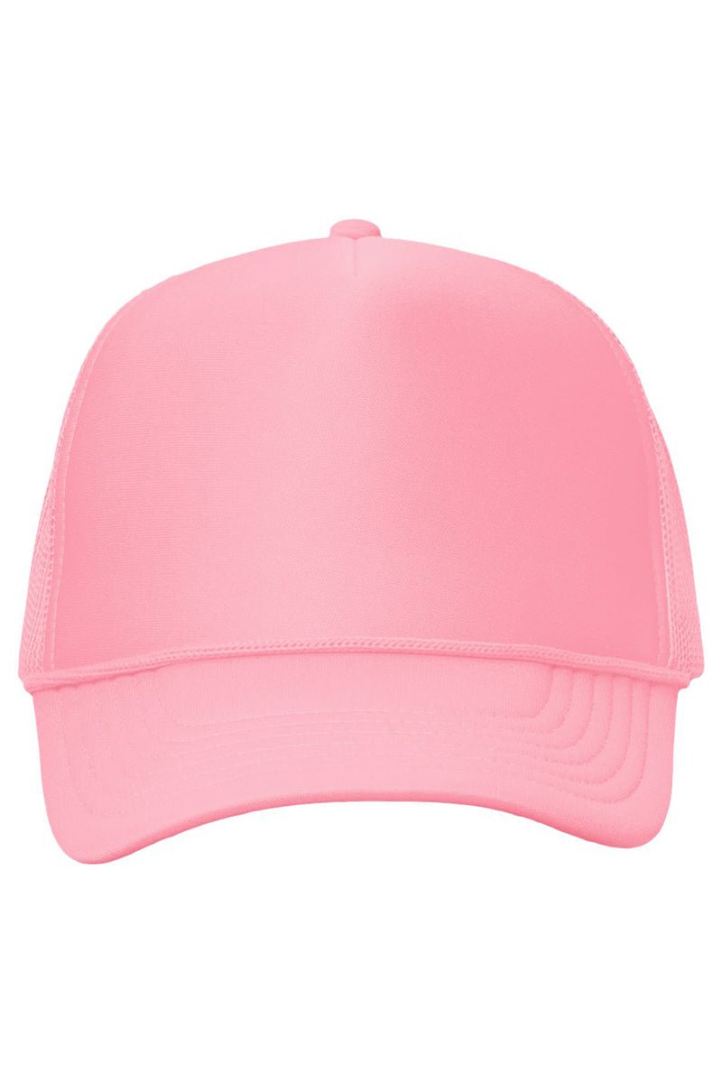 Orange Groovy Mama Foam Mesh Back Trucker Cap - Wholesale Accessory Market