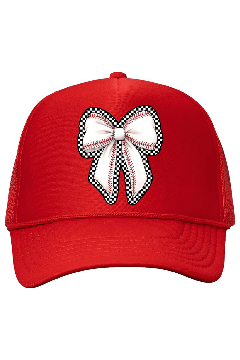 Ribbons & Runs Foam Mesh Back Trucker Cap - Wholesale Accessory Market