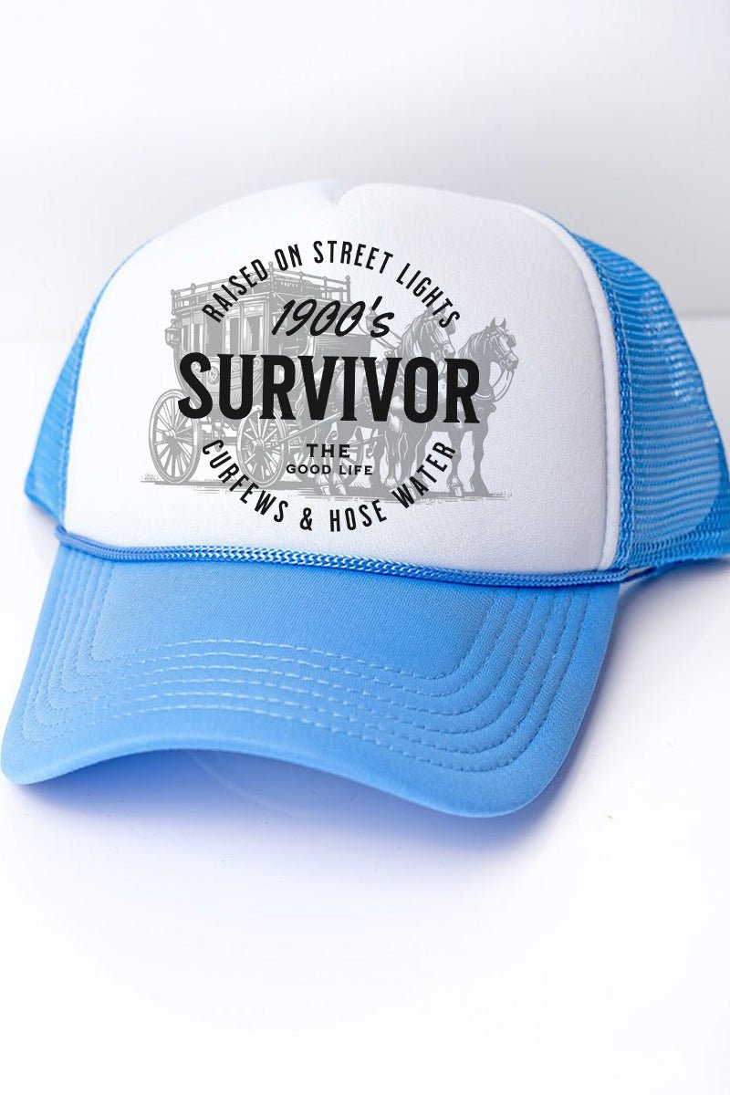 Raised On Street Lights Foam Mesh Back Trucker Cap - Wholesale Accessory Market