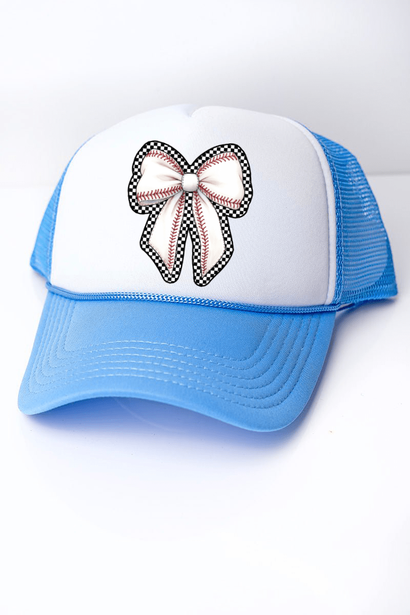 Ribbons & Runs Foam Mesh Back Trucker Cap - Wholesale Accessory Market