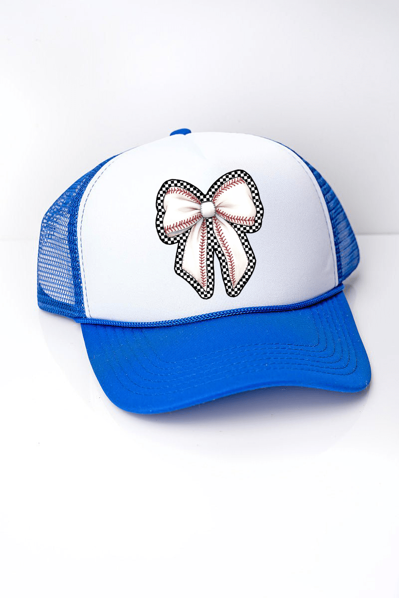 Ribbons & Runs Foam Mesh Back Trucker Cap - Wholesale Accessory Market