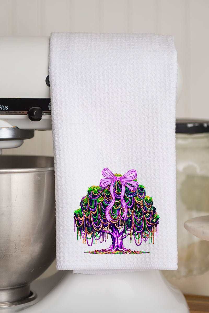 Bayou Bead Tree Waffle Kitchen Towel - Wholesale Accessory Market