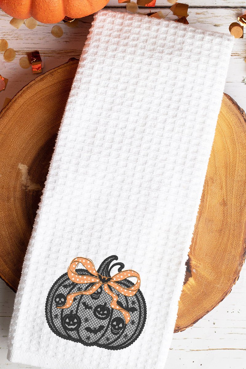 Lace And Lanterns Waffle Kitchen Towel - Wholesale Accessory Market