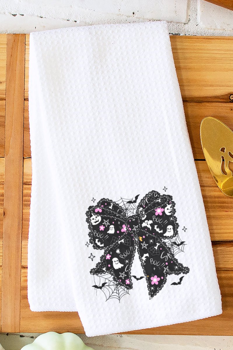 Laced With Fright Waffle Kitchen Towel - Wholesale Accessory Market