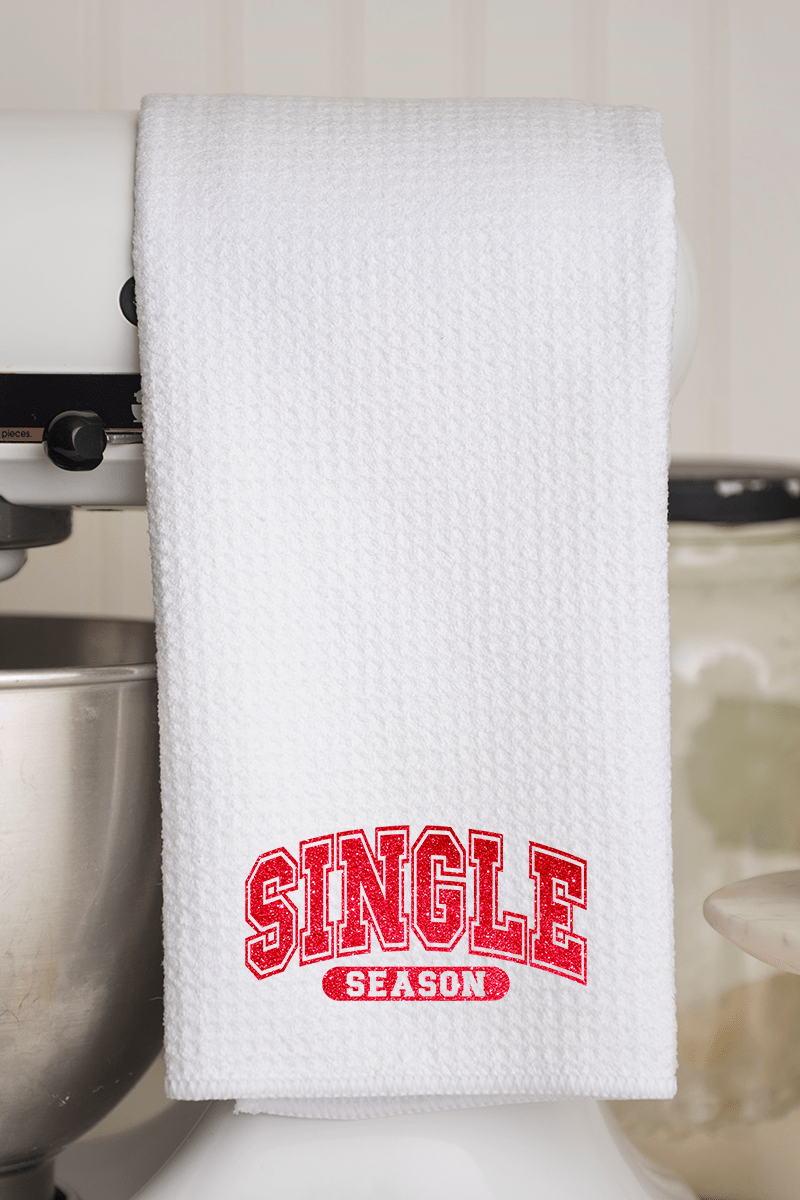 Single Season Waffle Kitchen Towel - Wholesale Accessory Market