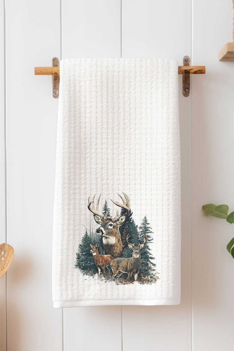 Timber Trails Waffle Kitchen Towel - Wholesale Accessory Market