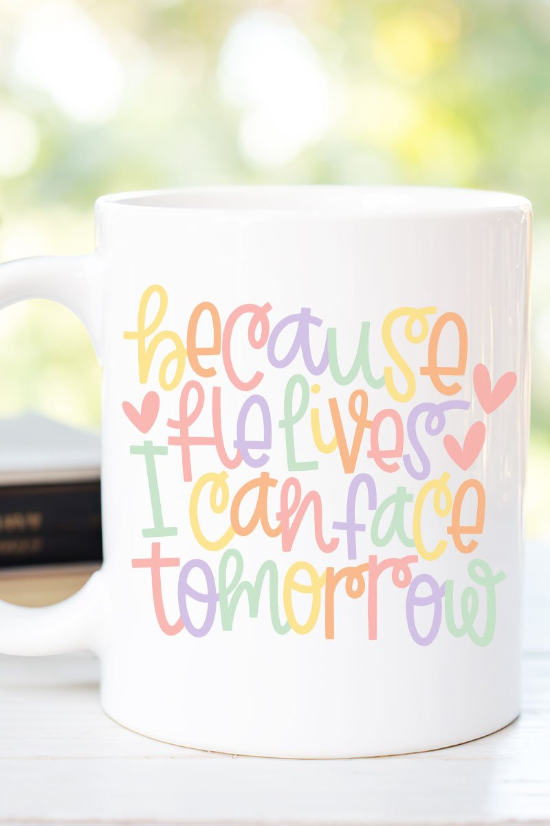 Because He Lives Ceramic Mug - Wholesale Accessory Market