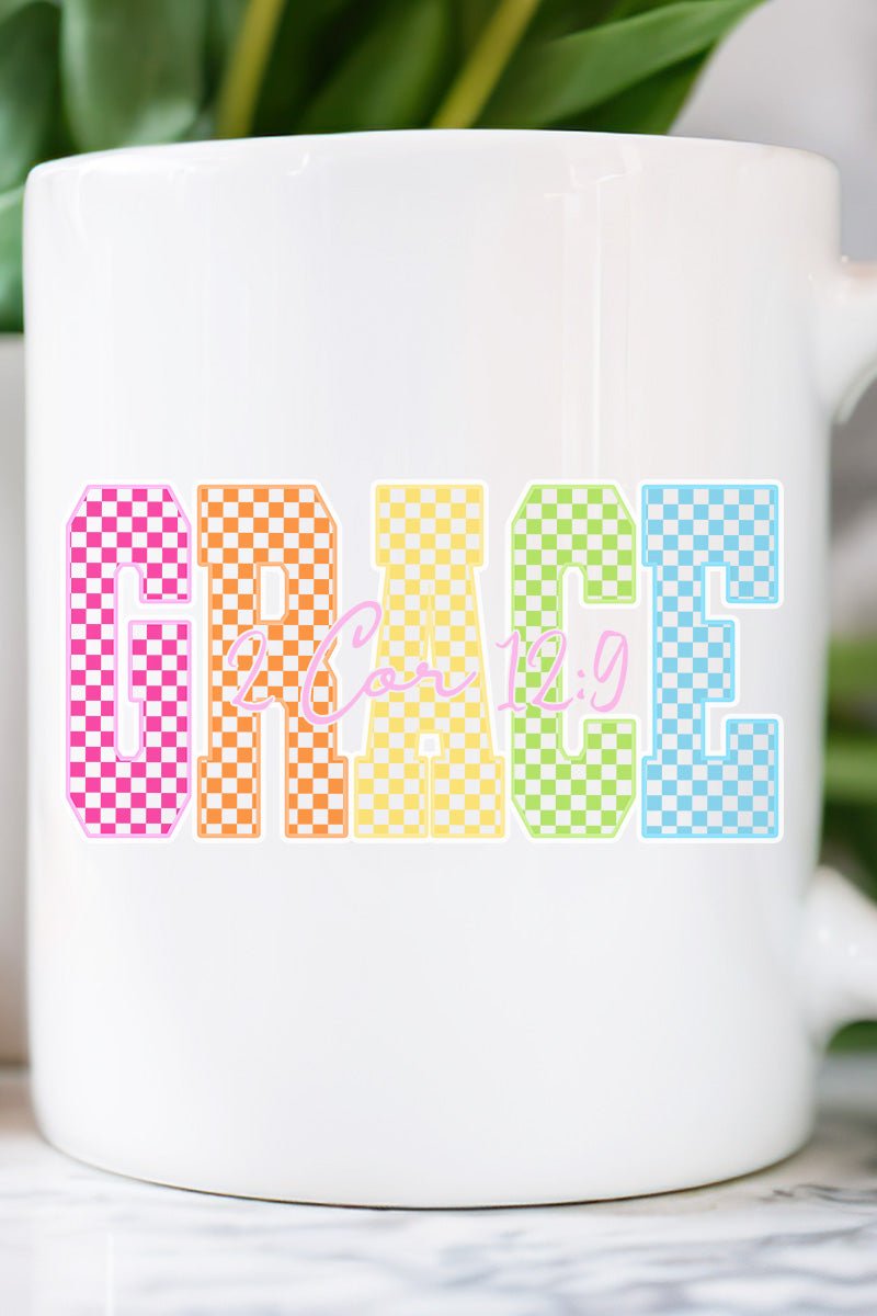 Bright & Bold Grace Ceramic Mug - Wholesale Accessory Market