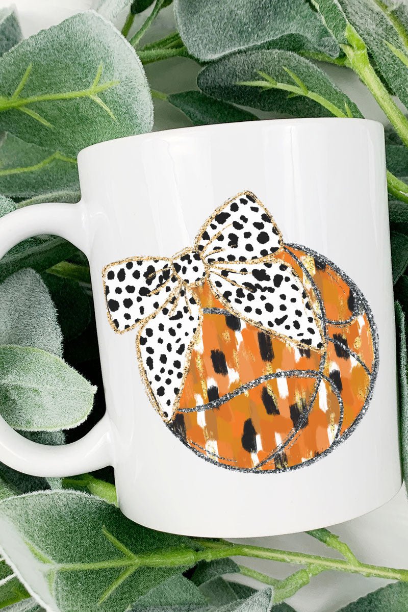 Brushed Basketball Ceramic Mug - Wholesale Accessory Market