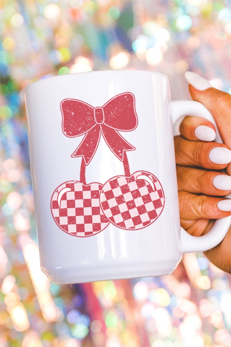 Cherry On Top Ceramic Mug - Wholesale Accessory Market