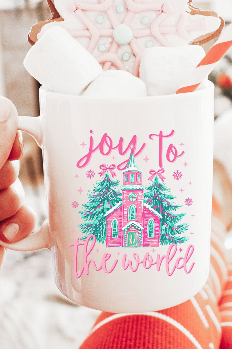 Church Joy To The World Ceramic Mug - Wholesale Accessory Market
