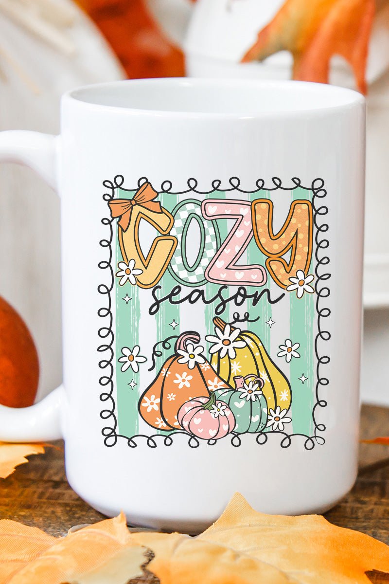 Cozy Season Swirl Ceramic Mug - Wholesale Accessory Market