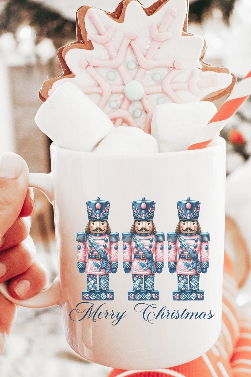 Cracker Chinoiserie Merry Christmas Ceramic Mug - Wholesale Accessory Market