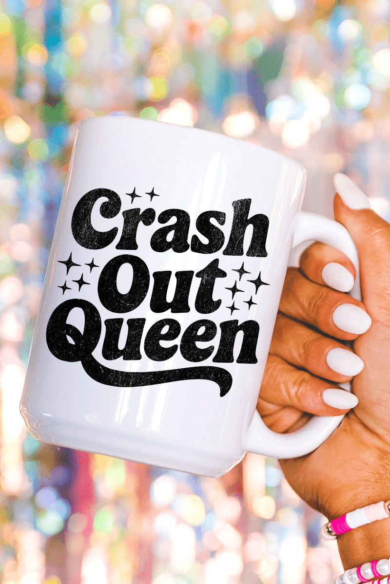 Crash Out Queen Ceramic Mug - Wholesale Accessory Market