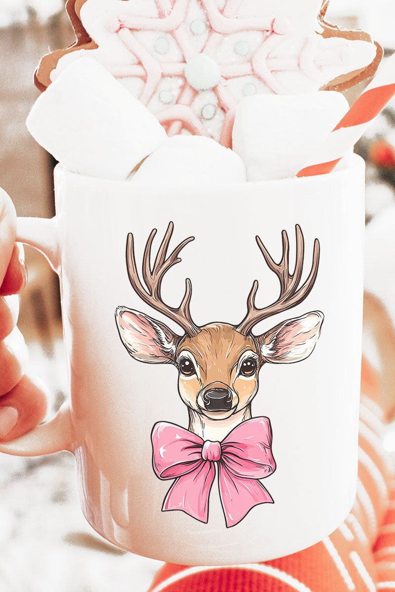 Deer Coquette Ceramic Mug - Wholesale Accessory Market