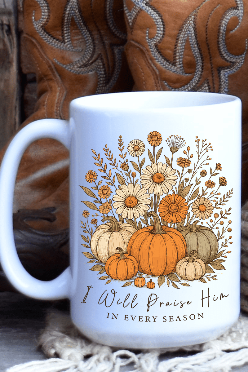Fall Praise Him Ceramic Mug - Wholesale Accessory Market