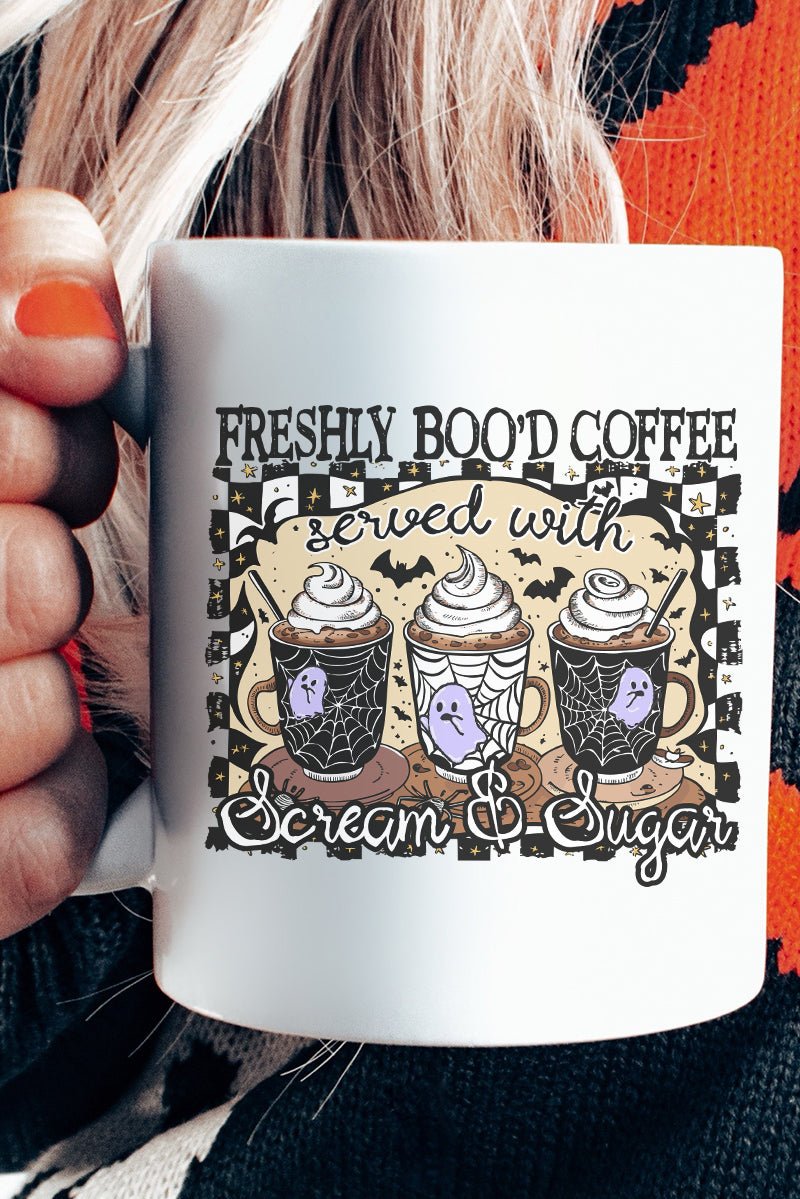 Freshly Boo'd Coffee Ceramic Mug - Wholesale Accessory Market