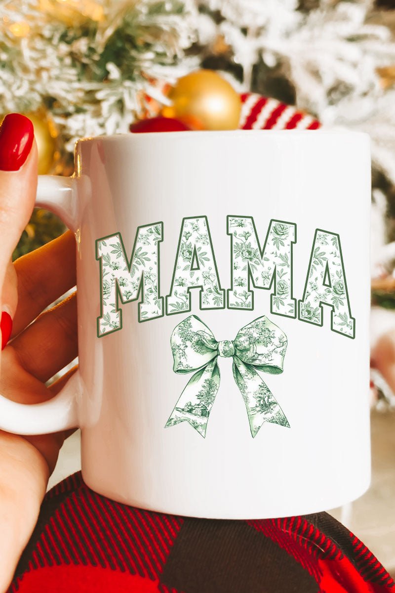 Green Mama Chinoiserie Ceramic Mug - Wholesale Accessory Market