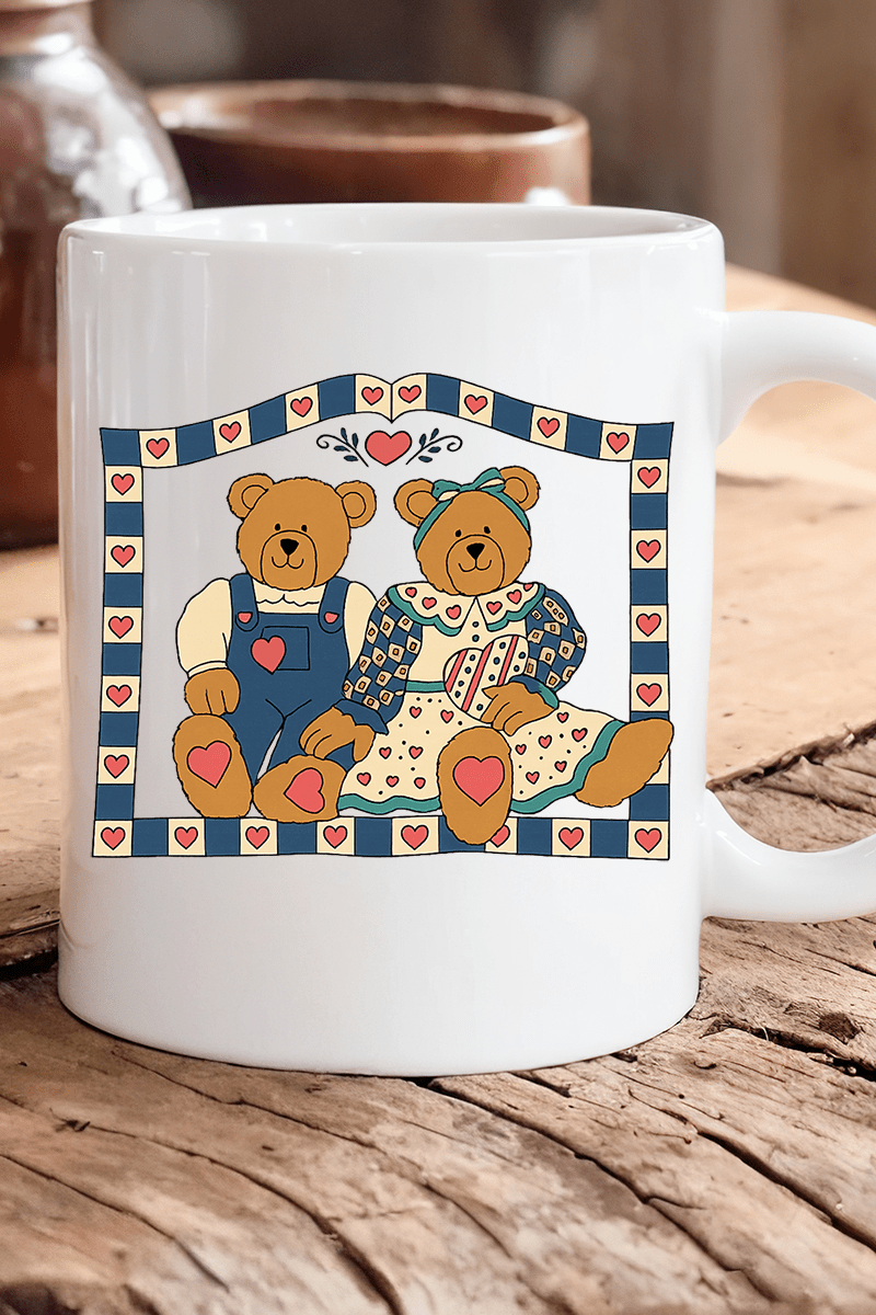 Honey & Hearth Bears Ceramic Mug - Wholesale Accessory Market