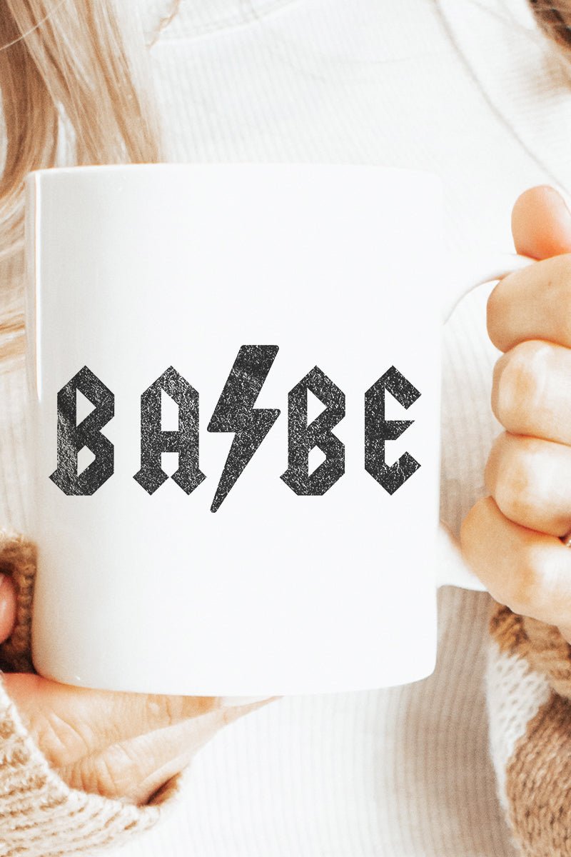 Lightning Bolt Babe Ceramic Mug - Wholesale Accessory Market