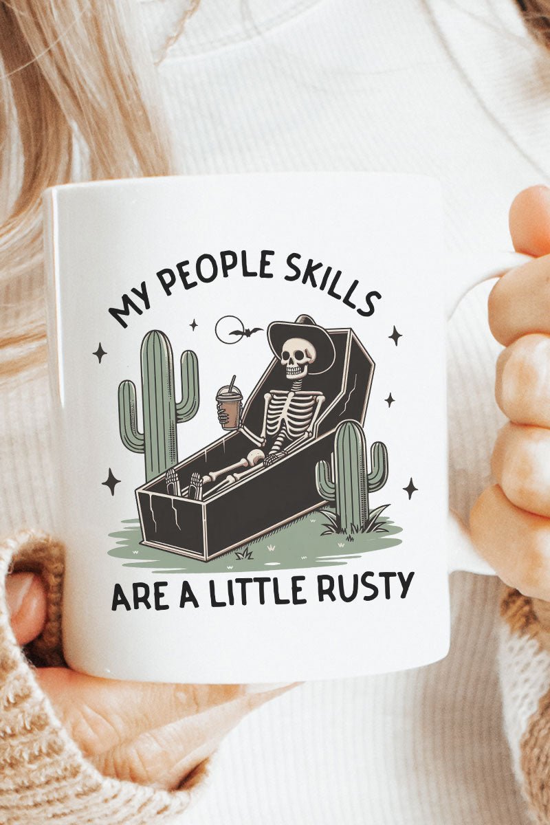 People Skills Are Rusty Ceramic Mug - Wholesale Accessory Market