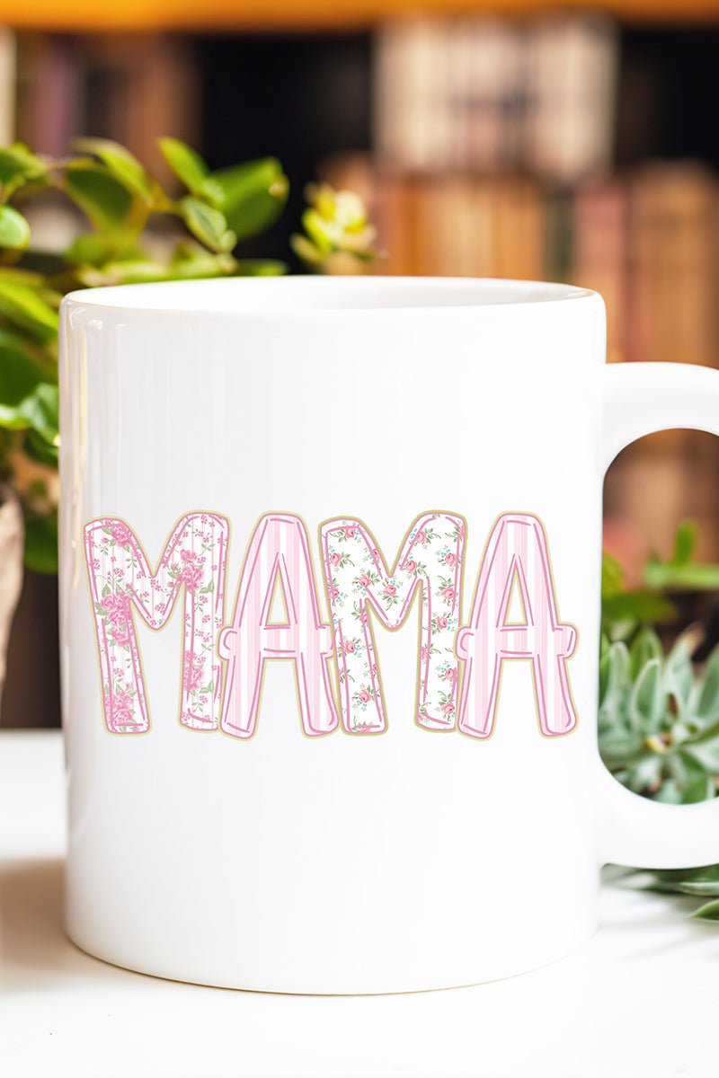 Pink Blossom Mama Ceramic Mug - Wholesale Accessory Market