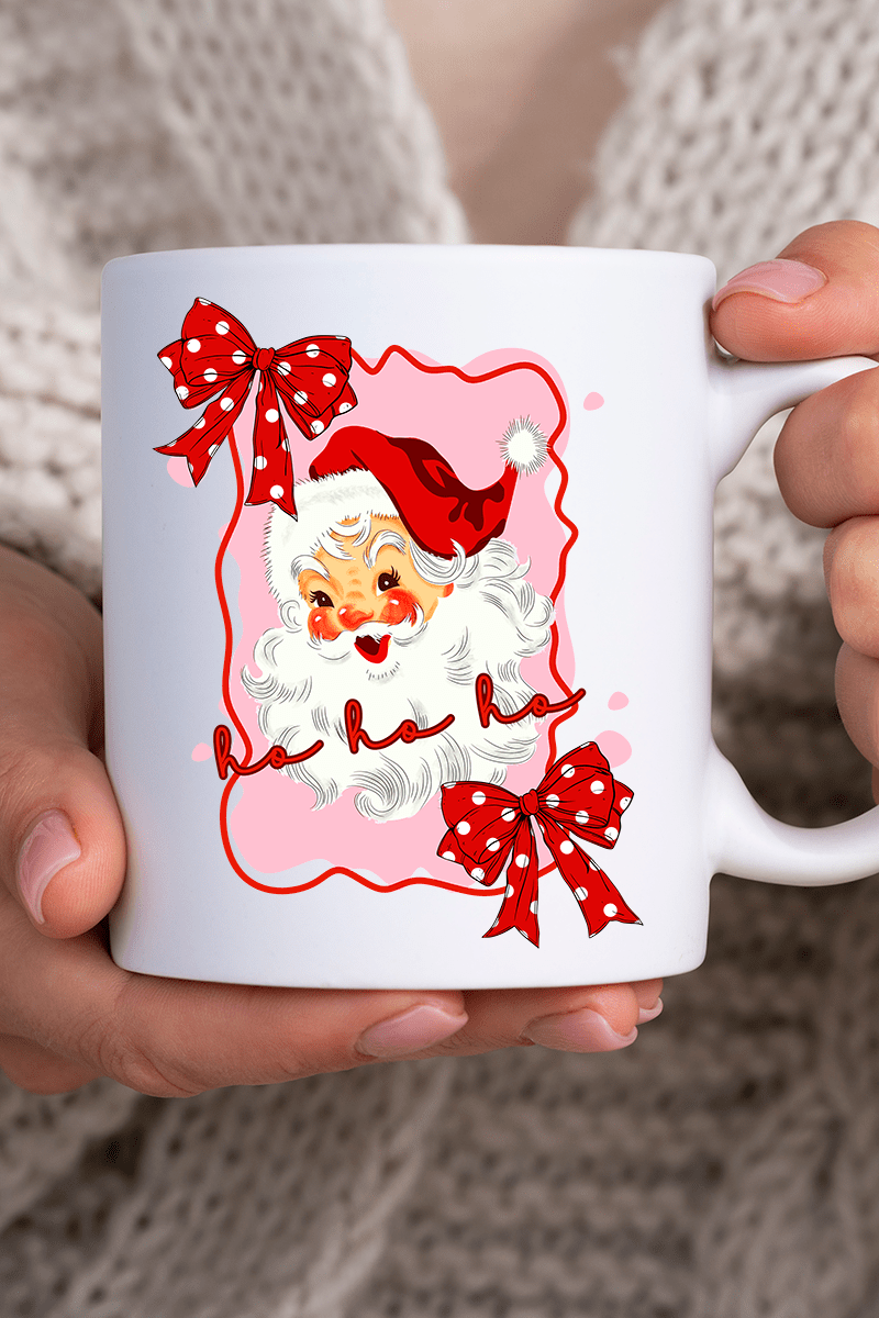 Preppy Santa Coquette Ceramic Mug - Wholesale Accessory Market