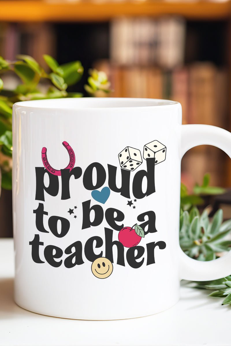 Proud Teacher Ceramic Mug - Wholesale Accessory Market