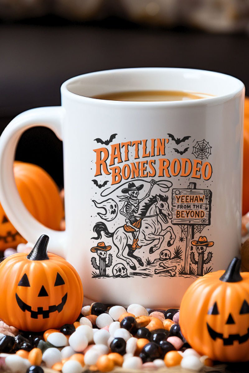 Rattlin' Bones Rodeo Ceramic Mug - Wholesale Accessory Market