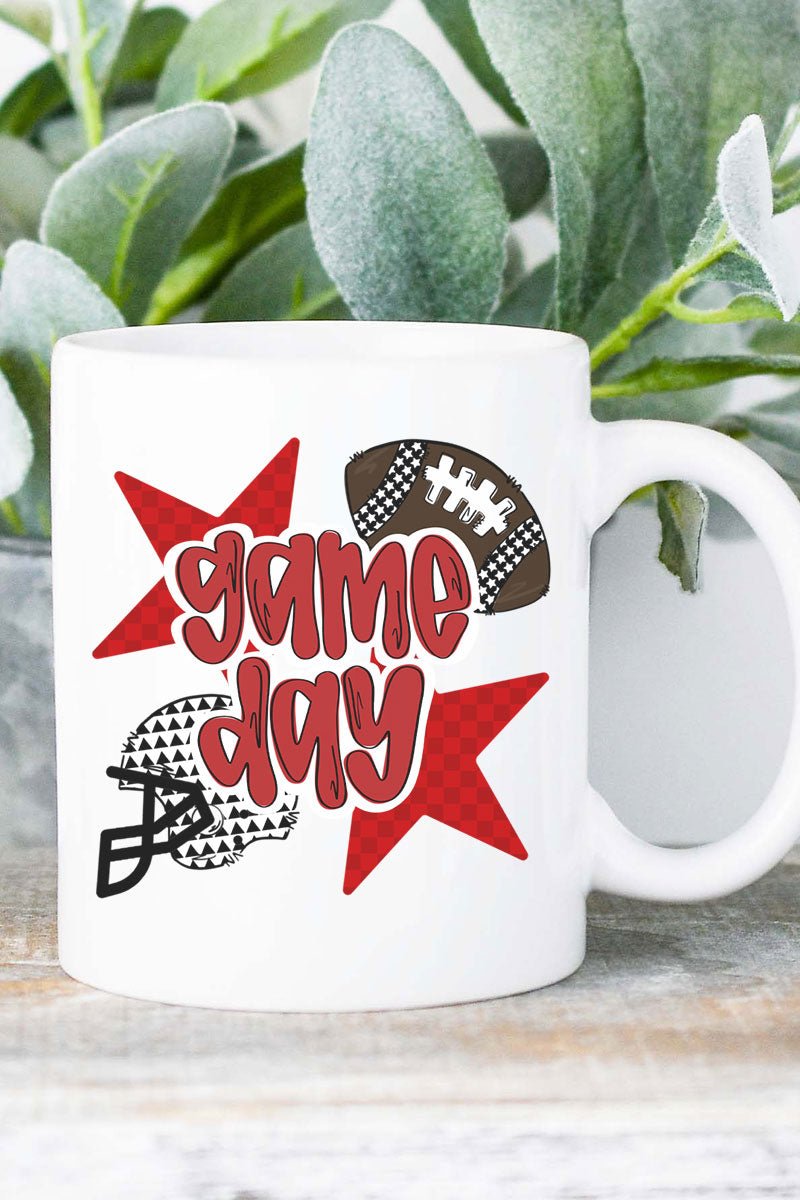 Red Football Fever Ceramic Mug - Wholesale Accessory Market