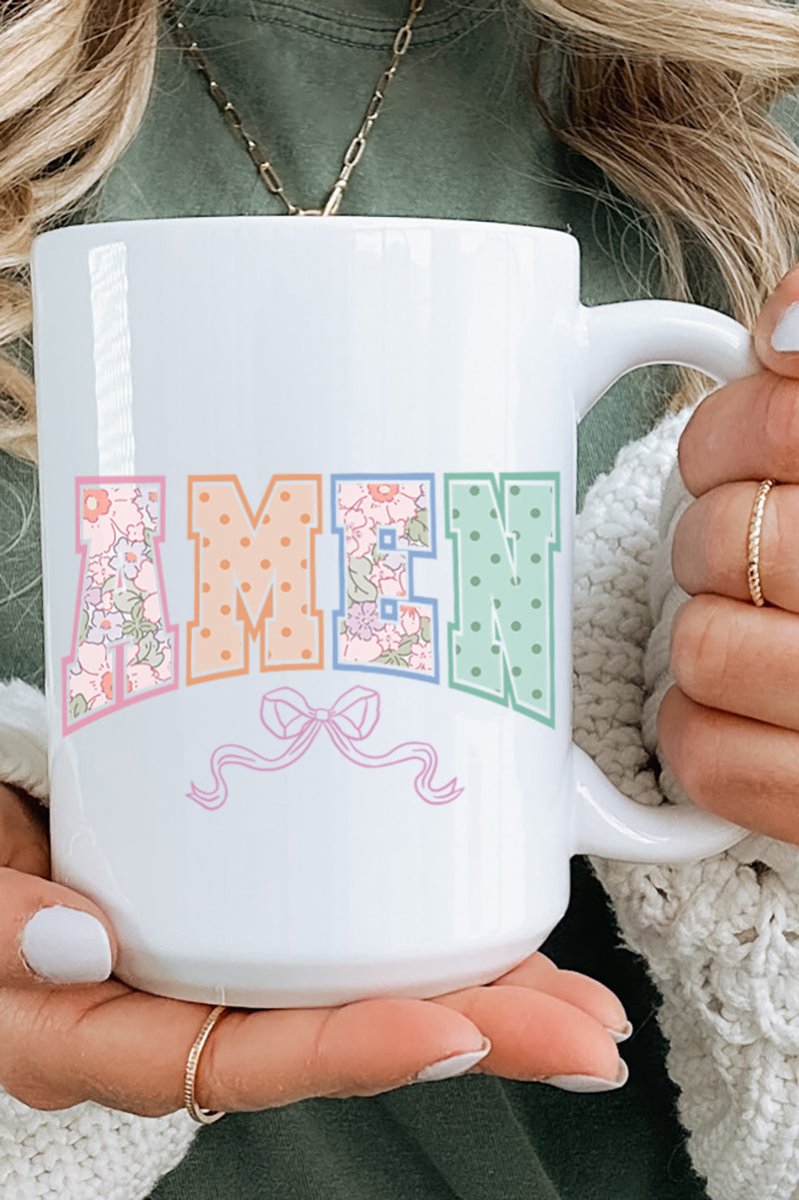 Springtime Amen Ceramic Mug - Wholesale Accessory Market