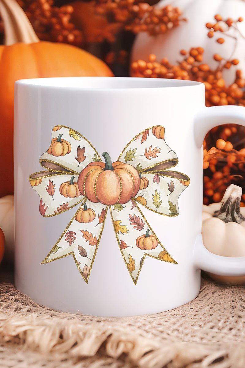 Tied Up In Fall Ceramic Mug - Wholesale Accessory Market
