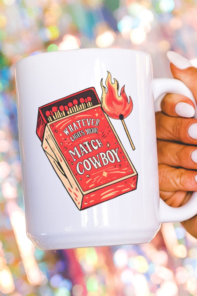 Whatever Lights Your Match Ceramic Mug - Wholesale Accessory Market