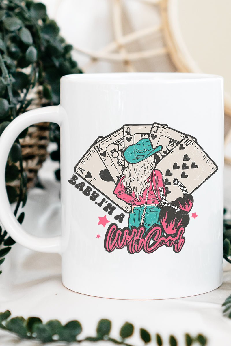 Wild Card Ceramic Mug - Wholesale Accessory Market