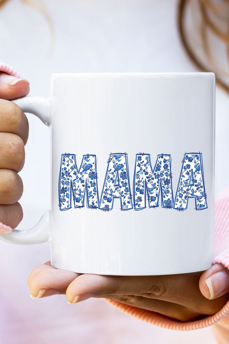 Willow Block Mama Ceramic Mug - Wholesale Accessory Market