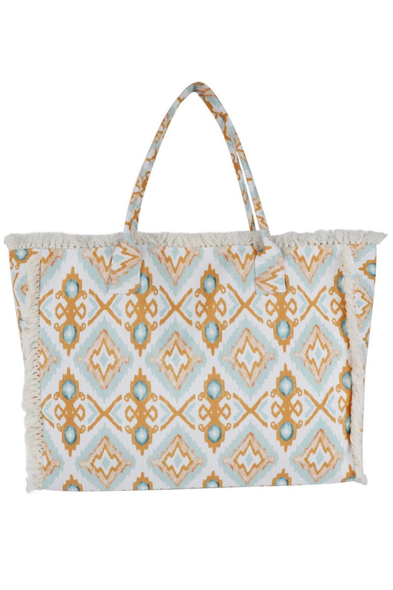 Desert Daze Fringe Shoulder Tote - Wholesale Accessory Market