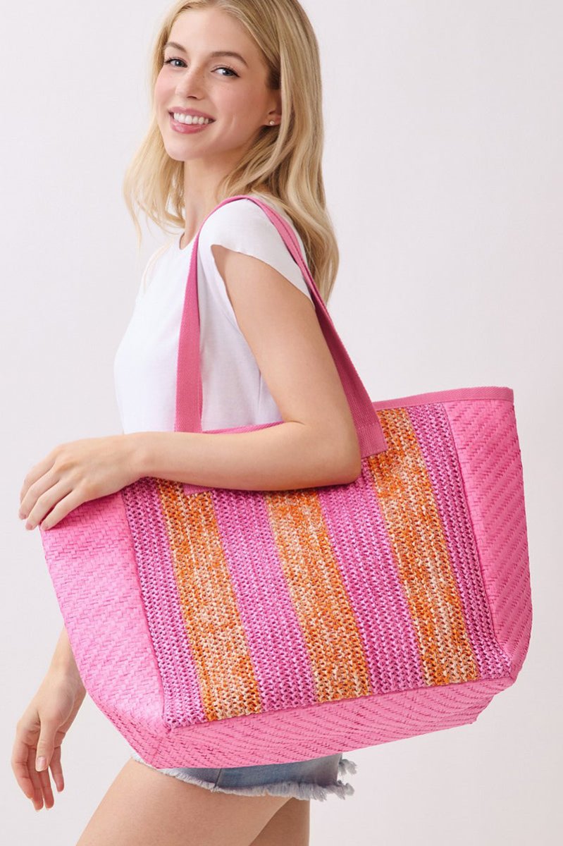 Del Mar Days Hot Pink Tote Bag - Wholesale Accessory Market