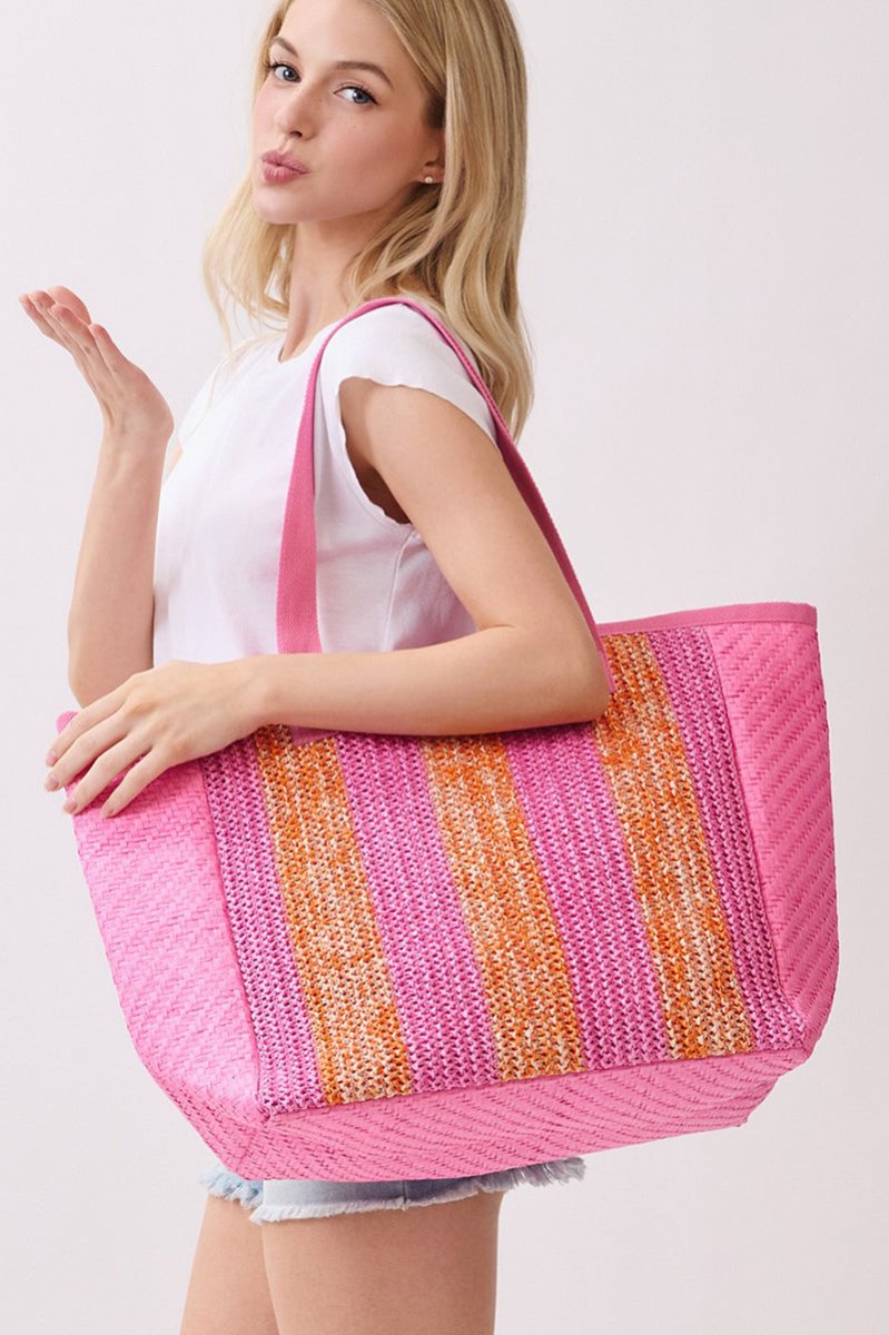 Del Mar Days Hot Pink Tote Bag - Wholesale Accessory Market