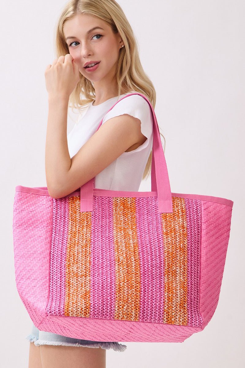 Del Mar Days Hot Pink Tote Bag - Wholesale Accessory Market