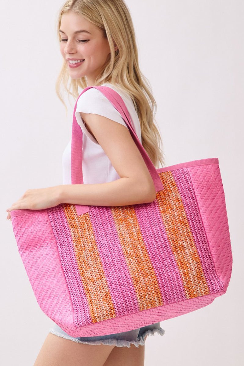 Del Mar Days Hot Pink Tote Bag - Wholesale Accessory Market