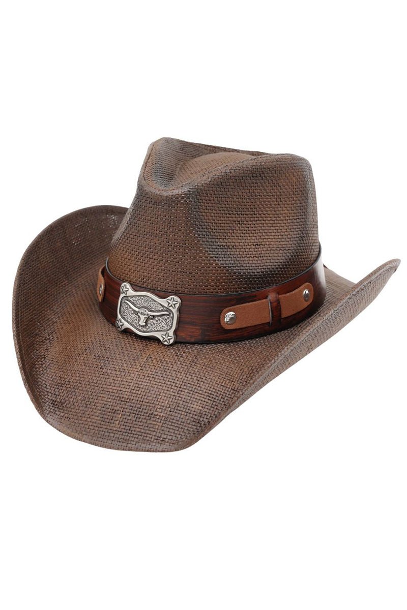 Austin Adventure Brown Straw Cowgirl Hat - Wholesale Accessory Market