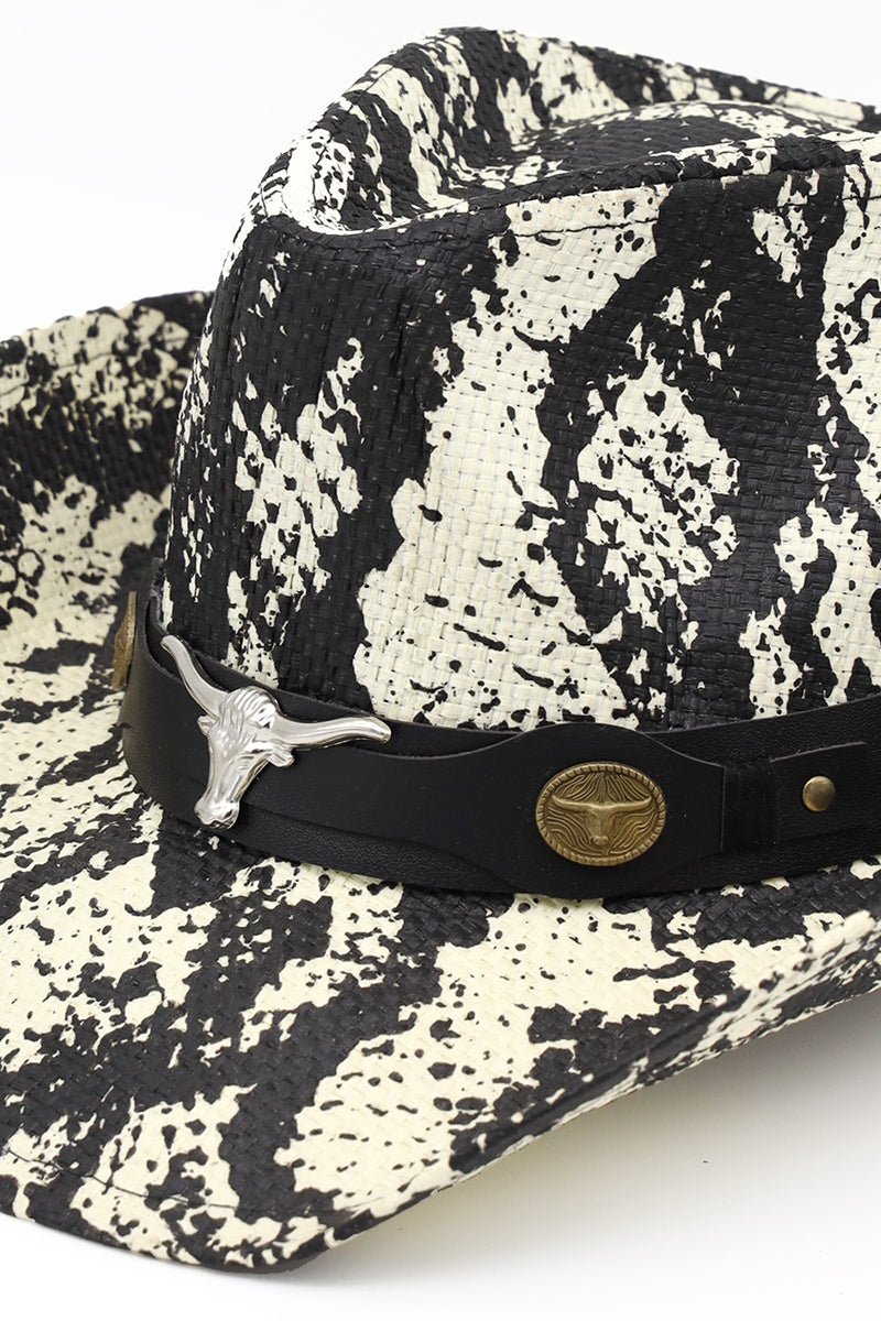 Sidewinder Ivory Snakeskin Cowgirl Hat - Wholesale Accessory Market