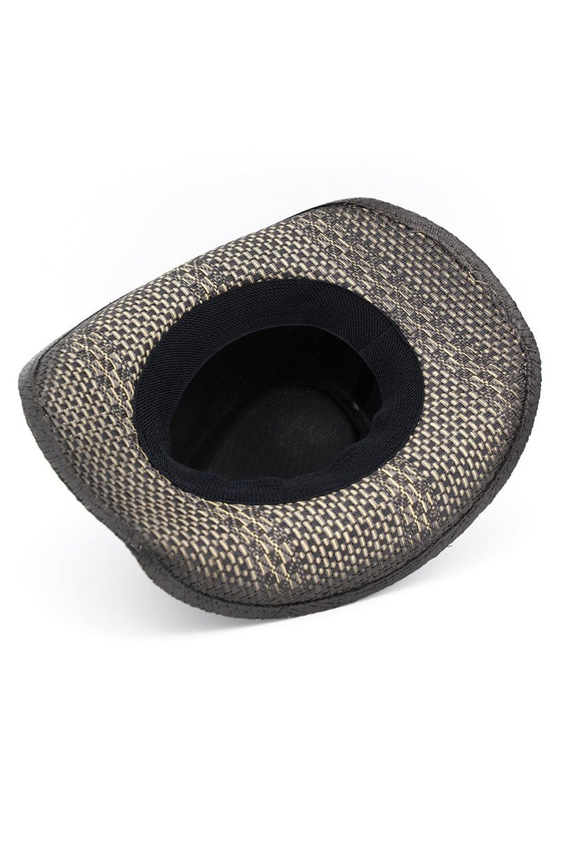 Winslow Wave Black Straw Cowgirl Hat - Wholesale Accessory Market