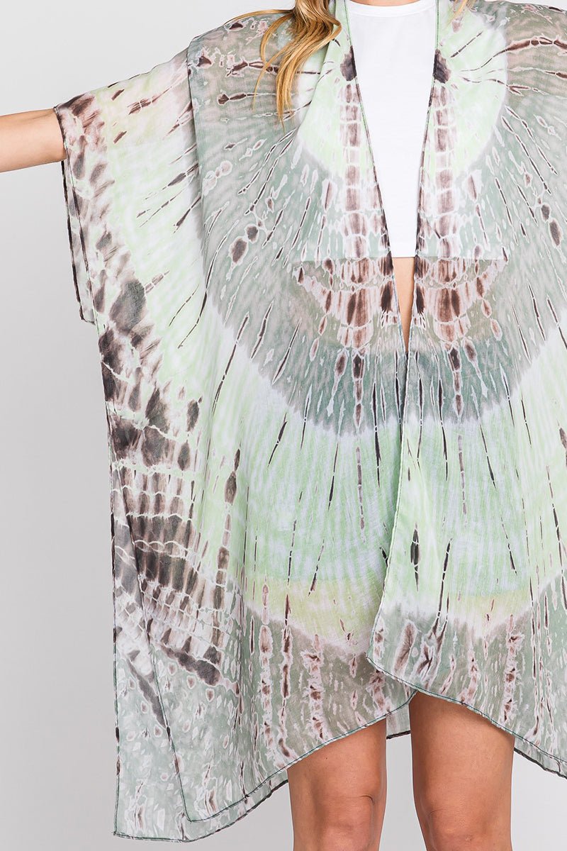 Balmy Breeze Green Kimono - Wholesale Accessory Market
