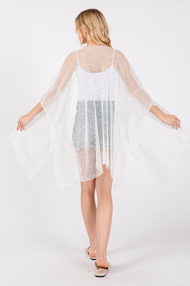Summer Breeze White Kimono - Wholesale Accessory Market